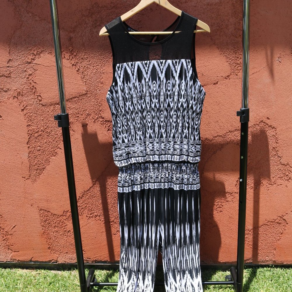 Black and White Jumpsuit